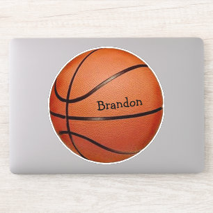Sticker Contour Conception Basketball