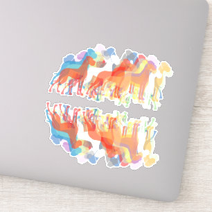 Sticker Contour Grande Danse
