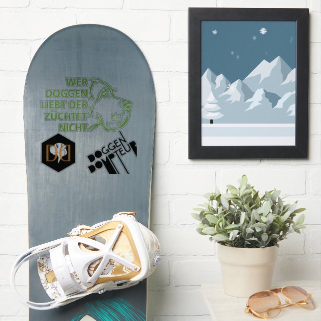 Sticker Contour Grande Danse (Snowboard)