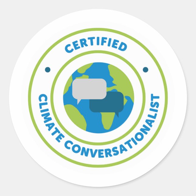 Sticker - Conversationnaliste climatique (Devant)