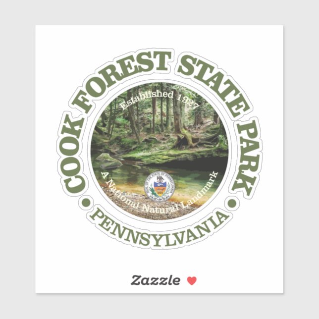 Sticker Cook Forest SP (Feuille)