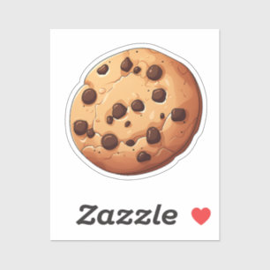 Sticker Cookie de dessin animé
