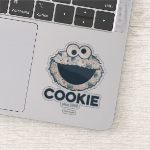 Sticker Cookie Monster   Cookie depuis 1969