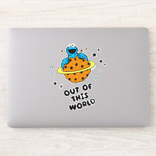 Sticker Cookie Monster   Hors de ce monde