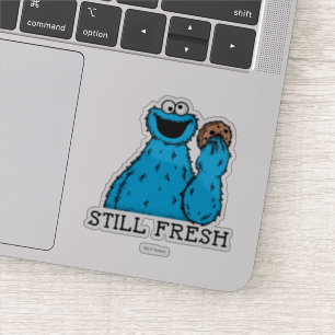 Sticker Cookie Monster   Toujours frais