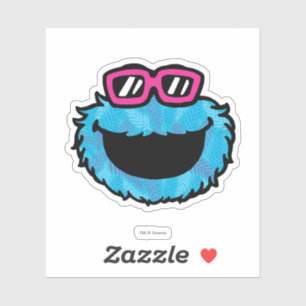 Sticker Cookie Monster   Vibes d'été