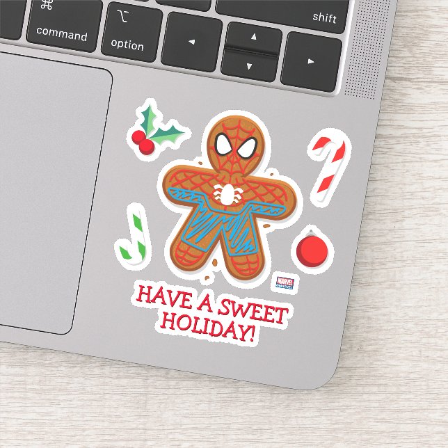 Sticker Cookie Spider-Man (Détail)