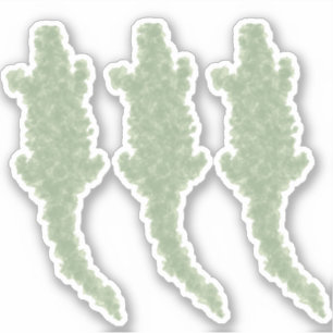 Sticker Cool Camo Alligators - coupe personnalisée transpa