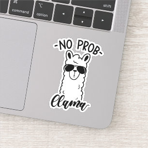 Sticker Cool No Prob Llama