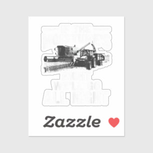 Sticker Cool si l'humidité juste fermier cadeau Funny Far