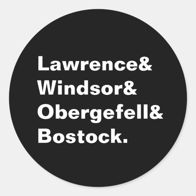 Sticker Coque d'égalité SCOTUS (Devant)