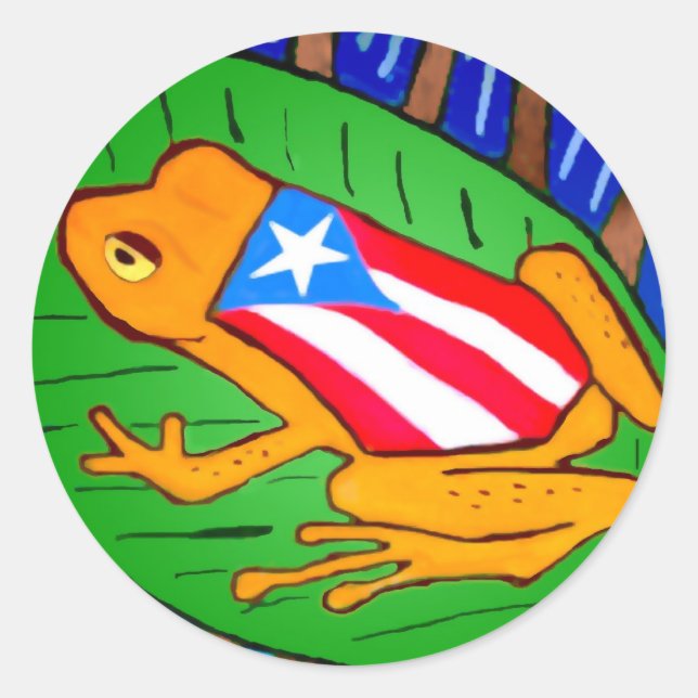 Sticker Coqui-flag Petit (Devant)