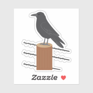 Sticker Corbeau