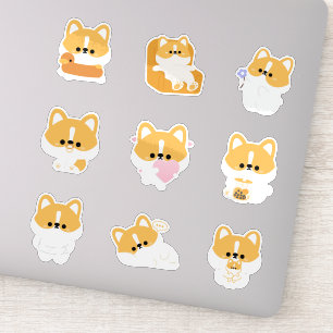 Sticker Corgi