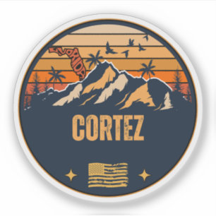 Sticker Cortez, Floride