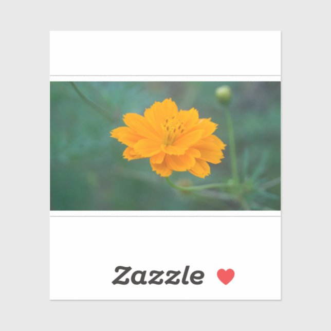 Sticker Cosmos de soufre 03 (Feuille)