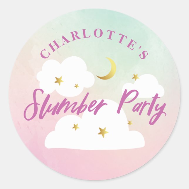 Sticker Cotton Candy Sky (Devant)