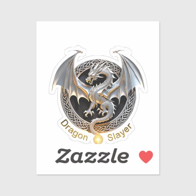 Sticker Couche de dragon (Feuille)