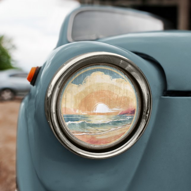 Sticker coucher de soleil (Créateur téléchargé)