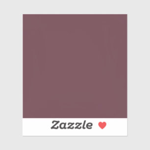 Sticker Couleur solide bordeaux