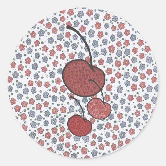 Sticker Country Cherries (Devant)