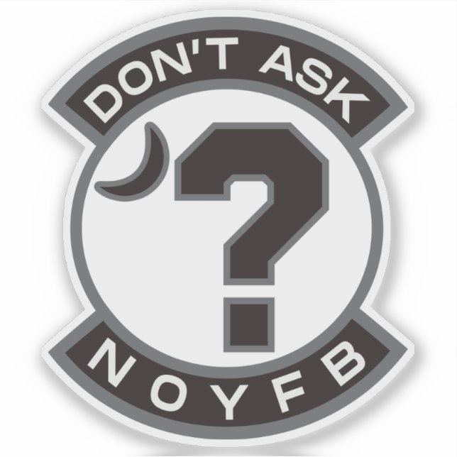 Sticker Coupe personnalisée "NOYFB" (Devant)