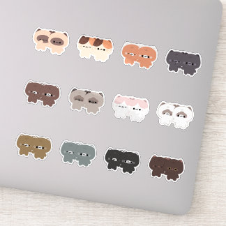 Sticker Couple chat mignon