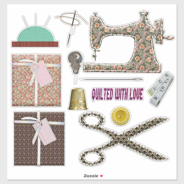 Sticker couture couture couture couture couture (Feuille)