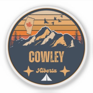 Sticker Cowley, Alberta