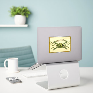 Sticker Crabe vintage