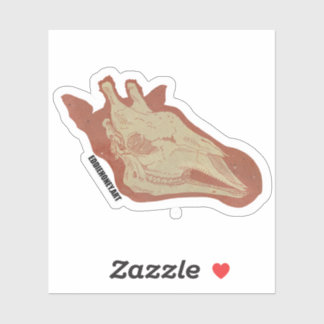 Sticker Crânes - Giraffe