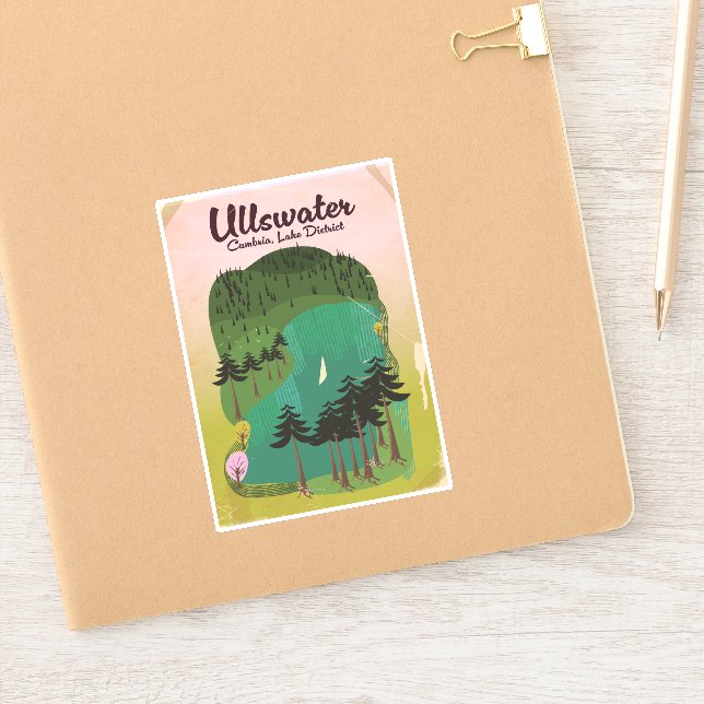 Sticker Crater lake Canada Affiche de voyage (Carnet)