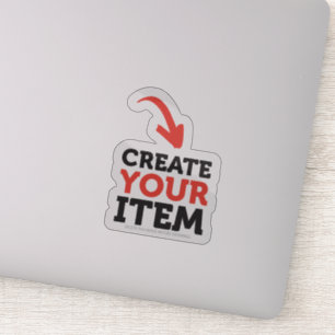 Sticker CREATE-YOUR-OUR do-it-yourself Téléchargez votre c