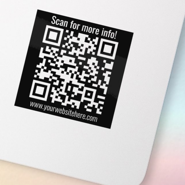 Sticker Create Your Own QR Code | Transperant (Créateur téléchargé)