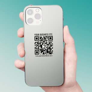 Sticker Create Your Own QR Code   Transperant