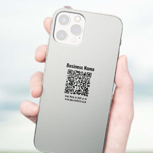 Sticker Create Your Own QR Code   Transperant