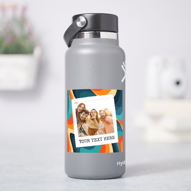 Sticker Create Your Own Retro Photo (HydroFlask)