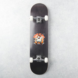 Sticker Creep it real Éffrayant Halloween Ghost Skate Boar