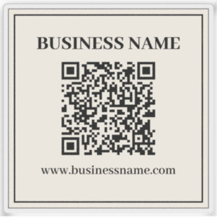 Sticker Créer instantanément un code QR numérisable pour l
