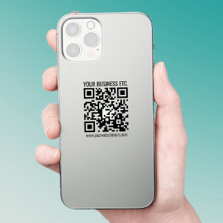 Sticker Créer votre propre code QR | transparent