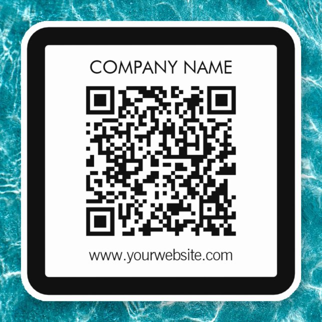 Sticker Créez instantanément un code QR imperméable (Créateur téléchargé)
