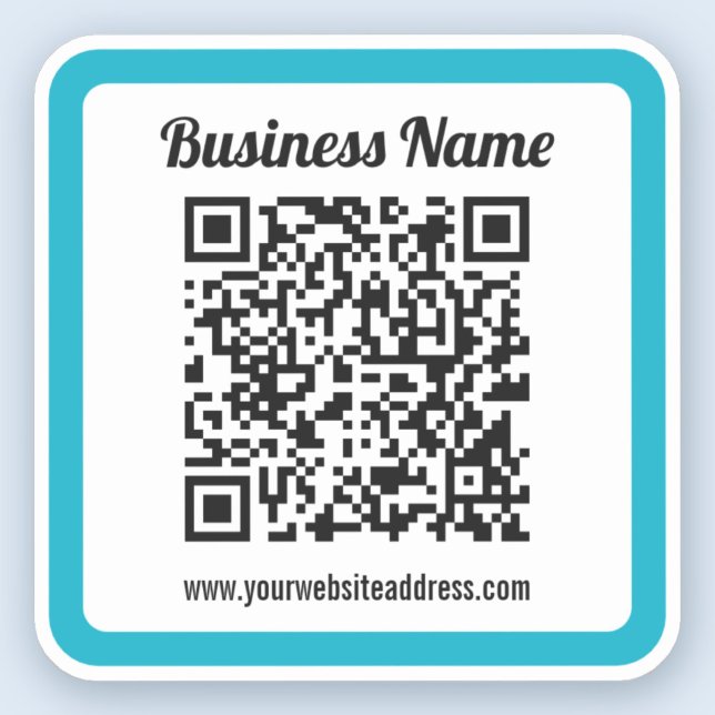 Sticker Créez instantanément un code QR imperméable (Créateur téléchargé)