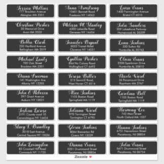 Sticker Créez votre propre adresse d'invité Mariage