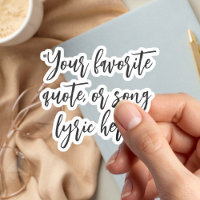 Créez votre propre devis de calligraphie