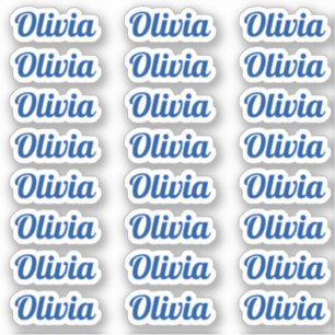 Sticker Créez votre propre nom de script personnalisé mo