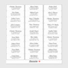 Créez votre propre nom et adresse d'invité