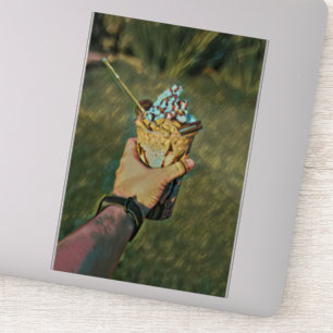 Sticker crème glacée froide cool