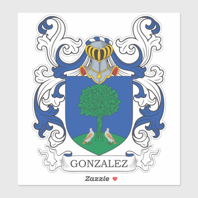 Sticker Crest de Gonzalez (Feuille)