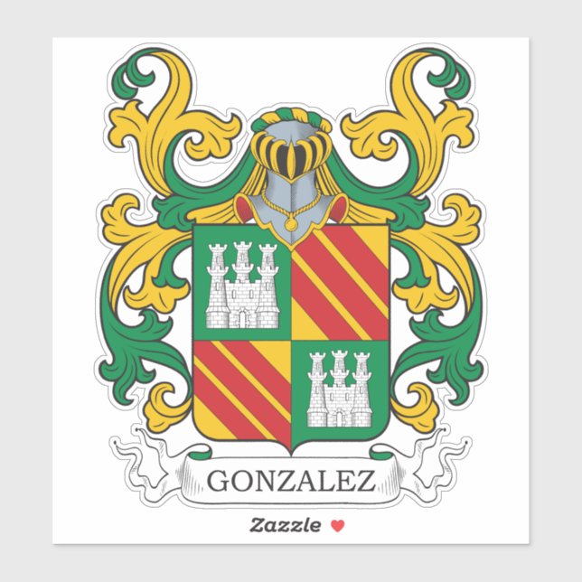 Sticker Crest de Gonzalez (Feuille)