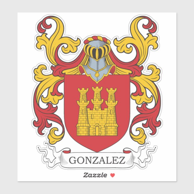 Sticker Crest de Gonzalez (Feuille)
